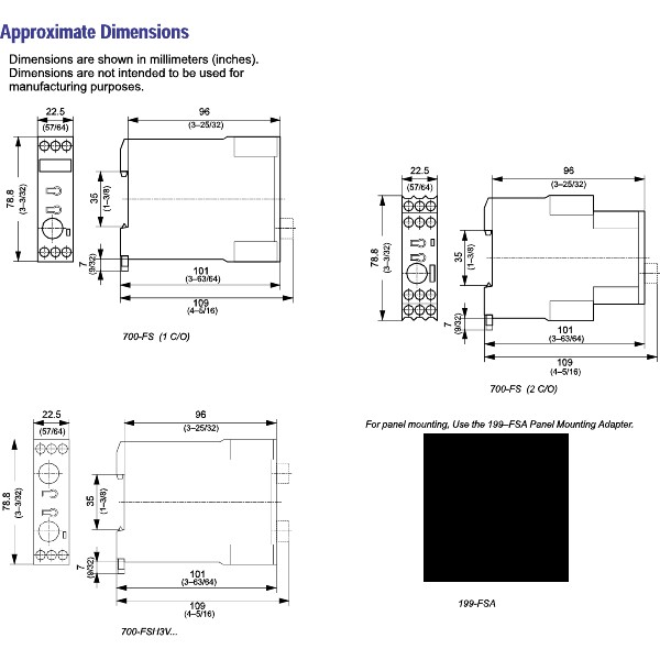 Allen Bradley Fs Timing Relay Multi Function V Dc C O Contact