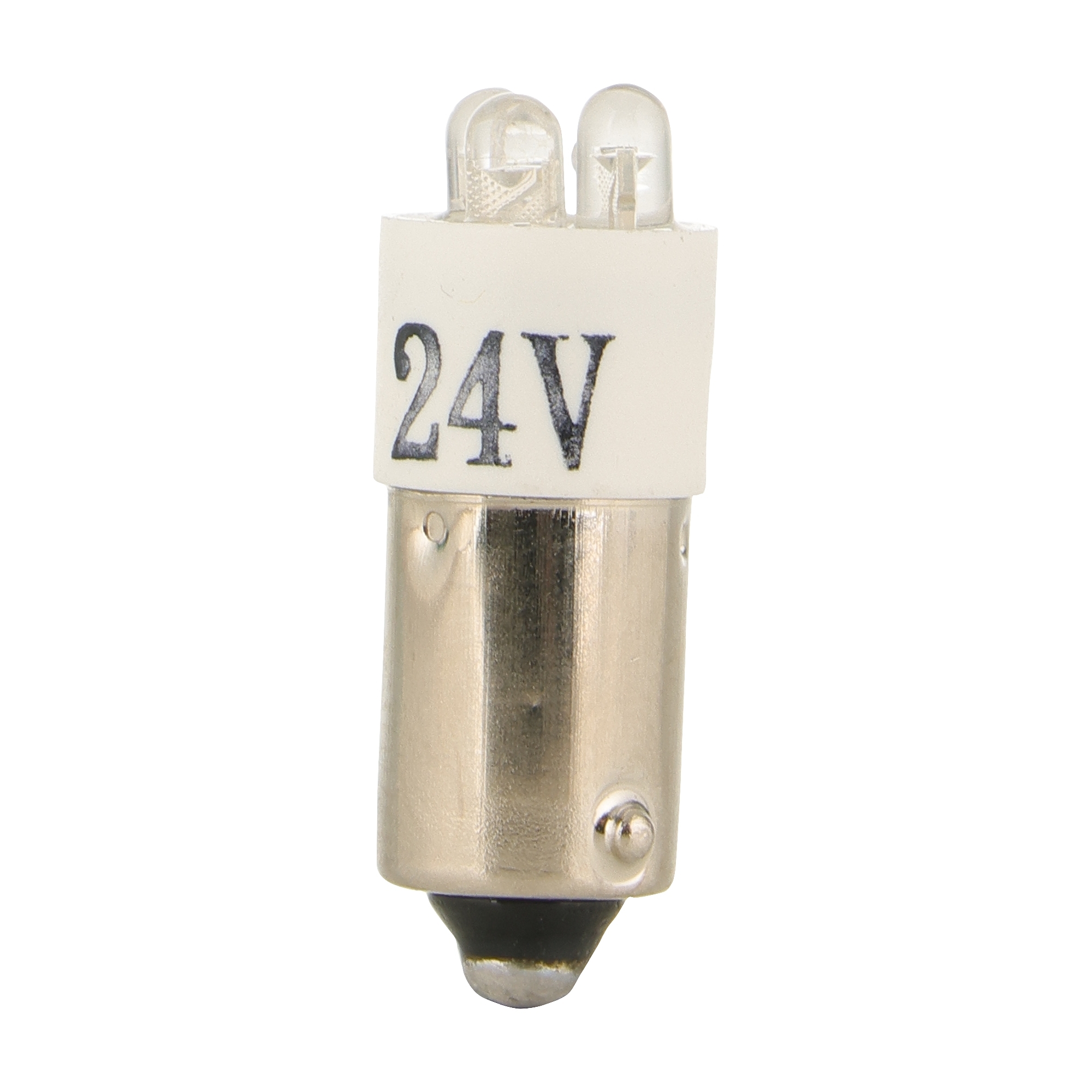 Lampadina led 12V BA9s - 2 led - bianca - 2 pz – DAC Srl