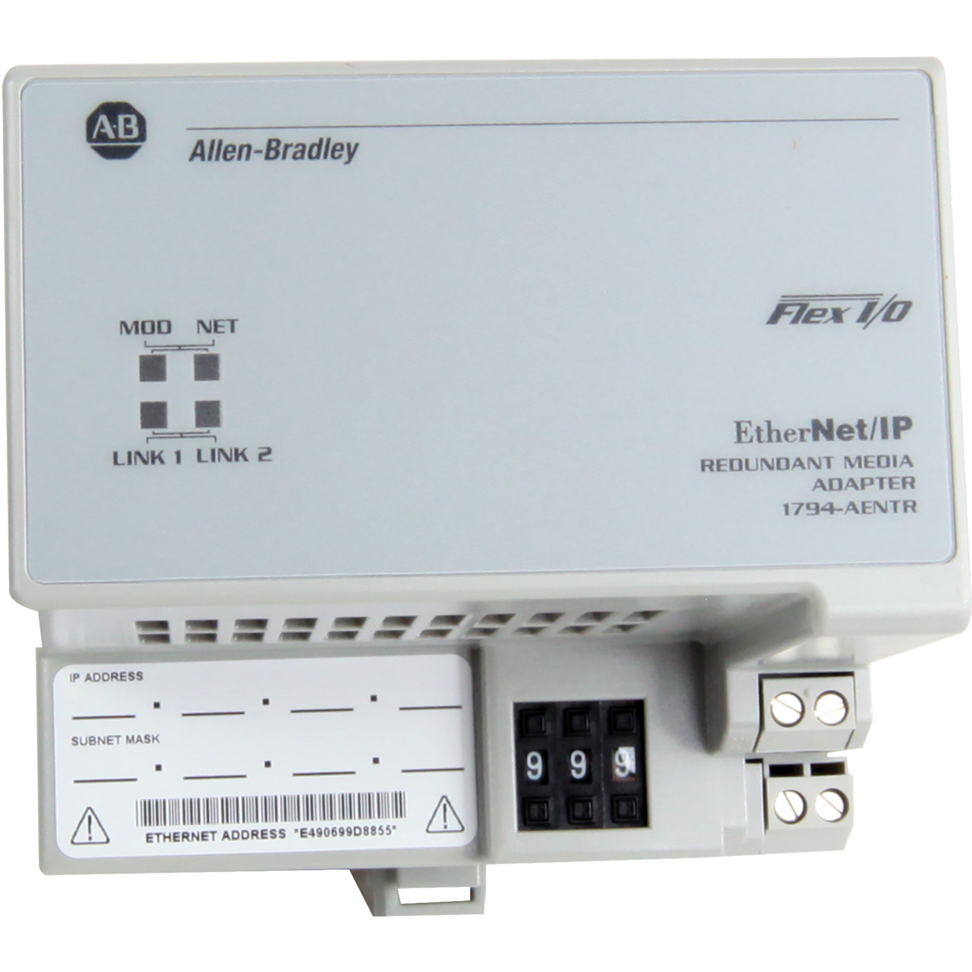 Allen-Bradley Flex IO EtherNet Adapter Dual Port