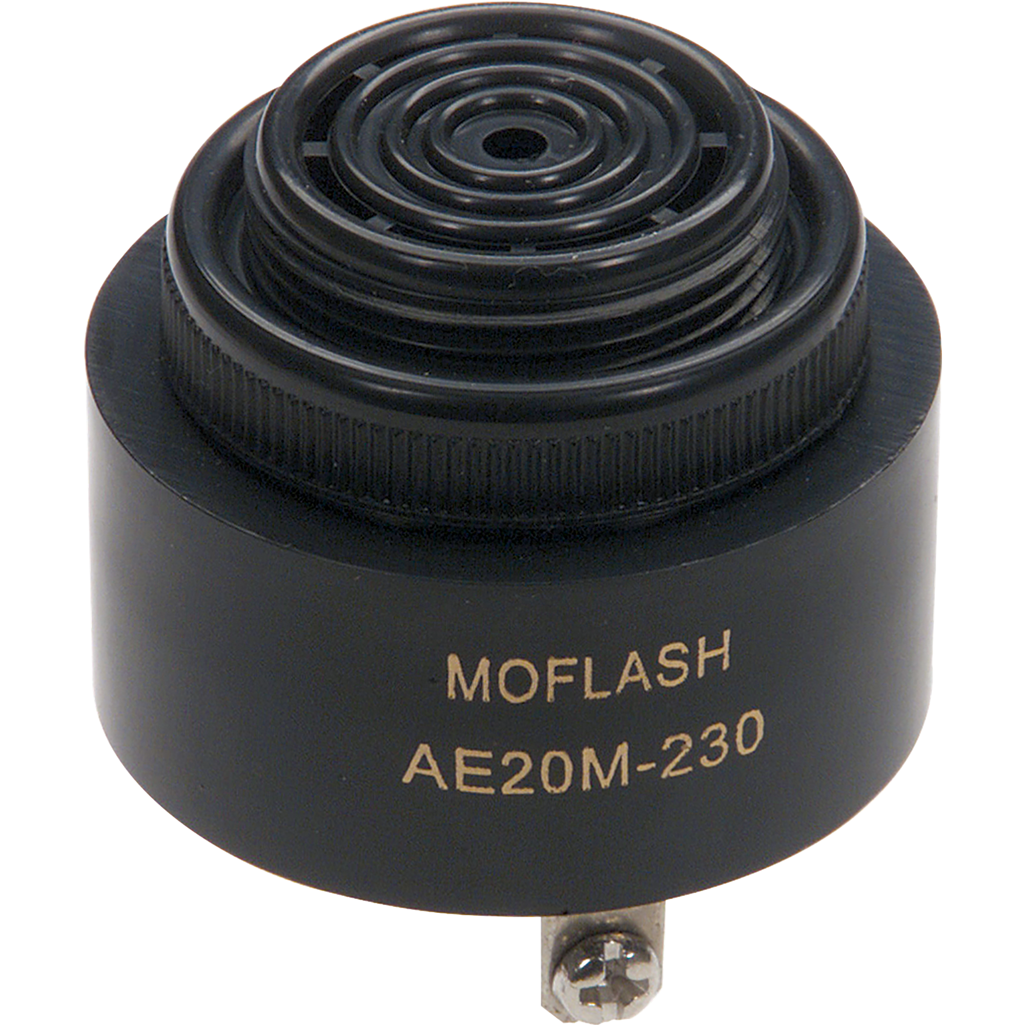 Moflash Buzzer Panel Mount 90dB 50 and 60Hz IP55 240V AC