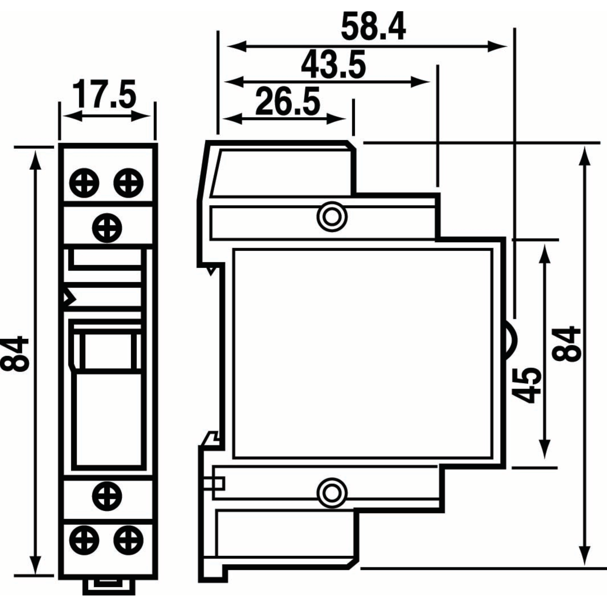 Finder 20 Series Modular Step Relay 16A 12V DC Coil 1 Normally Open 1  Normally Closed Contacts