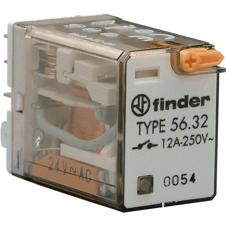 Finder 230V 12A 4 Pole Miniature Power Relay 56.34.8.230.0040 www