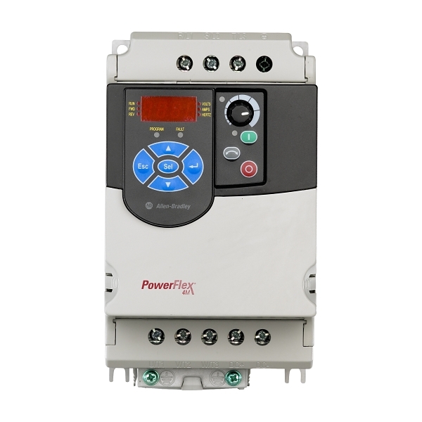 power flex 4M vfd 3-Wire connection and programming. 