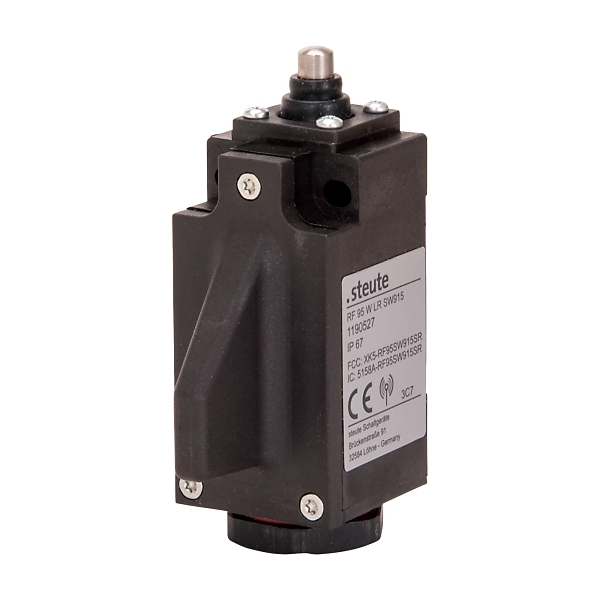 Steute Wireless Limit Switch Plastic Plunger With Collar Sensing Range 450m