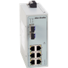 AB Stratix 2000 Unmanaged switch, 8 x 100MB copper ports, 2x 1GB Fiber ...