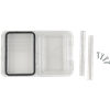 Fibox Inspection Window 4 Din Module Opening W78 x H50mm