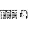 DTCB15106C Miniature Circuit Breaker Dimensional Diagram